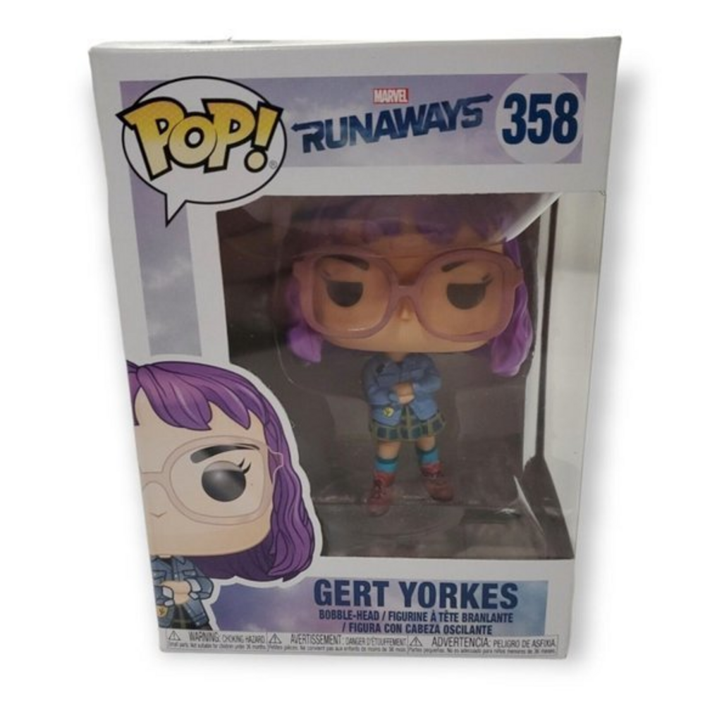 Funko‎ POP! NIP Marvel Runaways GERT YORKES #358